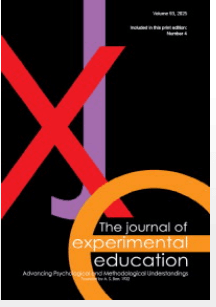 The Journal of Experimental Education Taylor & Francis Online Recommended Journals - 10th Canadian International Conference on Education, Teaching and Technology 2026 Toronto, Canada